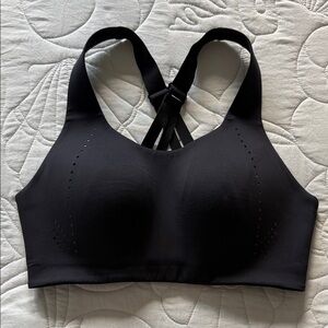 Lululemon Athletica AirSupport Black Sports Bra 32DD